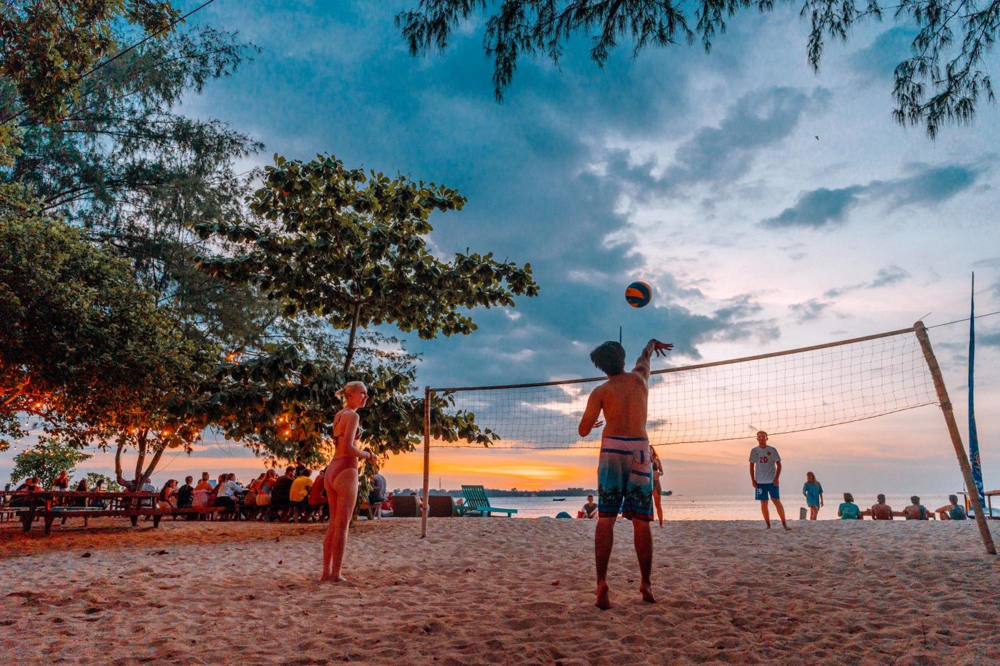 Blue Marlin Air Otel Gili Air Dış mekan fotoğraf